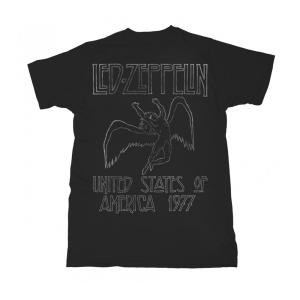 Led Zeppelin レッド・ツェッペリン Tシャツ 1977 US TOUR SWAN