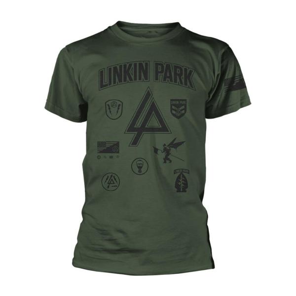 (リンキン・パーク) Linkin Park オフィシャル商品 ユニセックス Patches Tシャ...