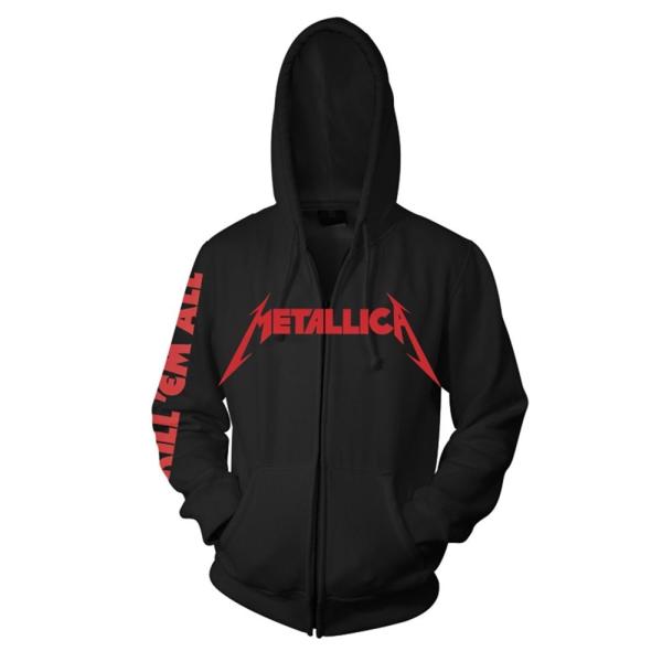 (メタリカ) Metallica オフィシャル商品 ユニセックス Kill Em All パーカー ...
