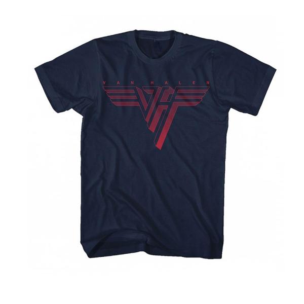 (ヴァン・ヘイレン) Van Halen オフィシャル商品 ユニセックス ロゴ Tシャツ 半袖 トッ...