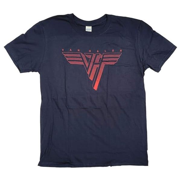 (ヴァン・ヘイレン) Van Halen オフィシャル商品 ユニセックス ロゴ Tシャツ 半袖 トッ...