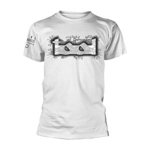 (トゥール) Tool オフィシャル商品 ユニセックス Double Image Tシャツ 半袖 トップス PH2367 (ホワイト)｜pertemba