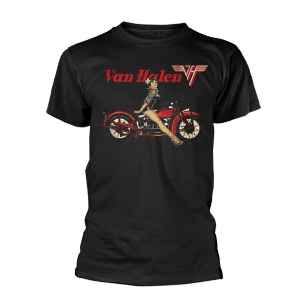 (ヴァン・ヘイレン) Van Halen オフィシャル商品 ユニセックス Pinup Motorcy...