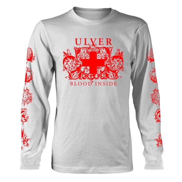 (ウルヴェル) Ulver オフィシャル商品 ユニセックス Blood Inside Tシャツ  長...