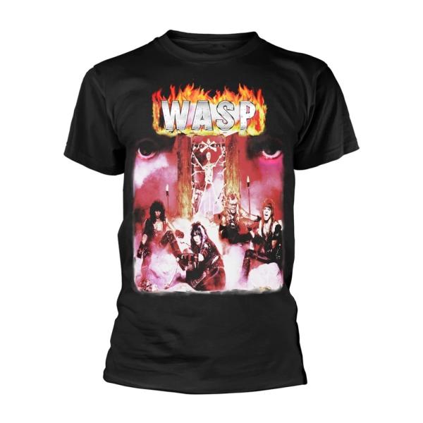 (ワスプ) W.A.S.P オフィシャル商品 ユニセックス First Album Tシャツ 半袖 ...