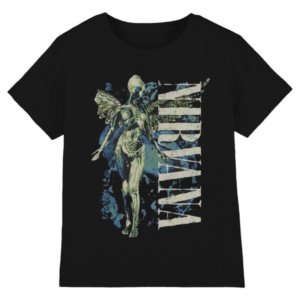 (ニルヴァーナ) Nirvana オフィシャル商品 ユニセックス Vertical Tシャツ ロゴ ...