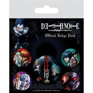 デスノート) Death Note オフィシャル商品 キャラクター バッジ セット