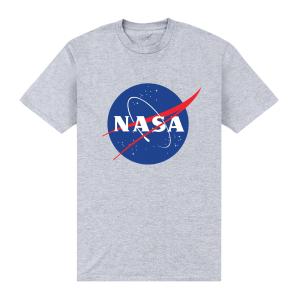 (ナサ) NASA オフィシャル商品 ユニセックス Galaxy Tシャツ 半袖 トップス PN129 (ヘザーグレー)｜pertemba