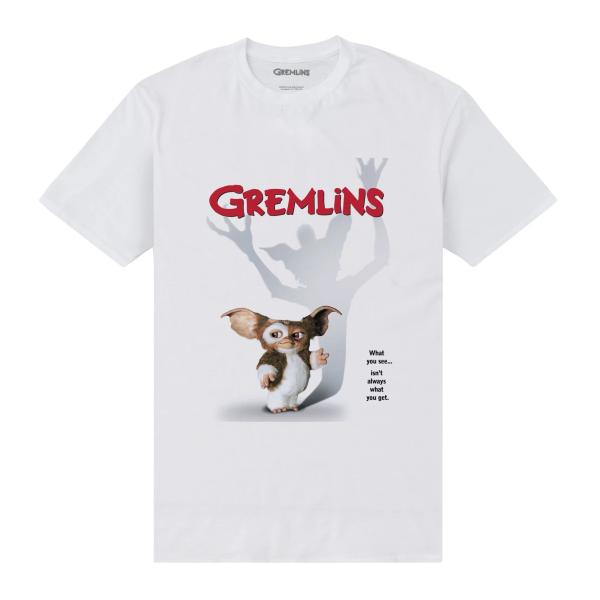 (グレムリン) Gremlins オフィシャル商品 ユニセックス ポスター Tシャツ 半袖 トップス...