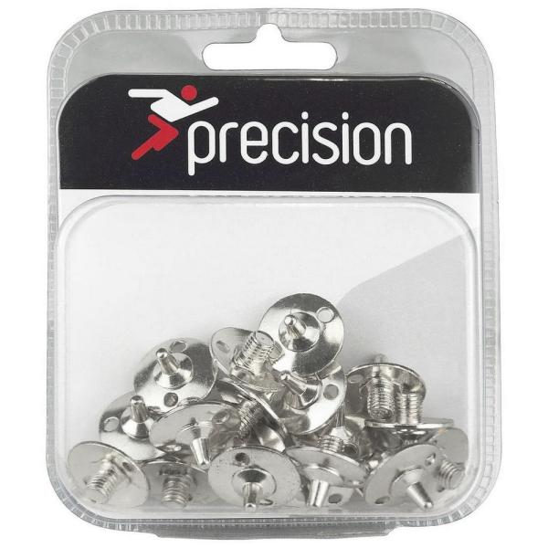 (プレシジョン) Precision クリケット 靴用 スパイク (20個入) RD777 (シルバ...