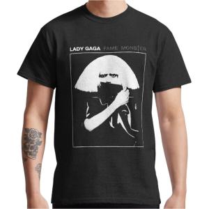 ロックTシャツ バンドTシャツ パンク Lady Gaga レディー ガガ 婦警 M