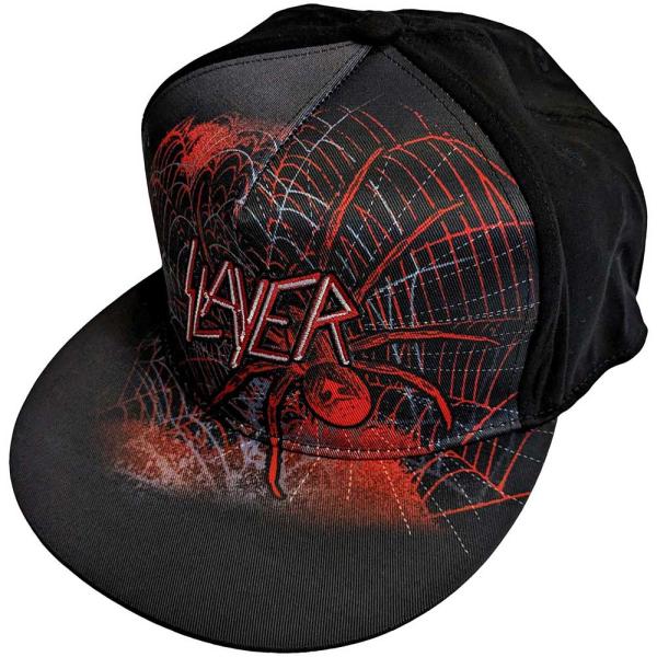 (スレイヤー) Slayer オフィシャル商品 ユニセックス Spider Web キャップ スナッ...
