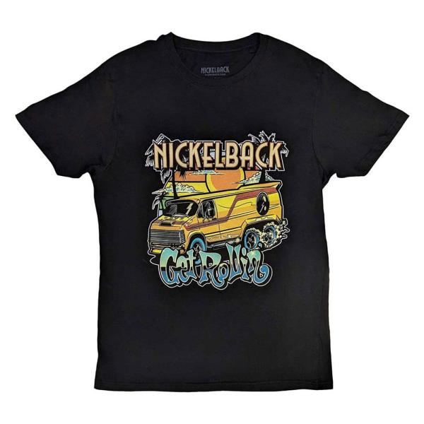 (ニッケルバック) Nickelback オフィシャル商品 ユニセックス Get Rollin´ T...