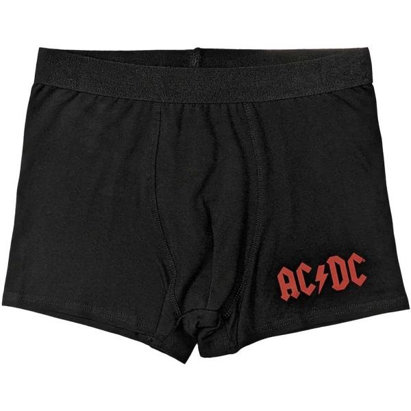 (エーシー・ディーシー) AC/DC オフィシャル商品 ユニセックス ロゴ ボクサーショーツ 下着 ...