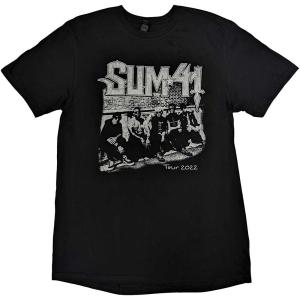 (サム・フォーティーワン) Sum 41 オフィシャル商品 ユニセックス European Tour 2022 Tシャツ バンド フォト 半袖 ト
