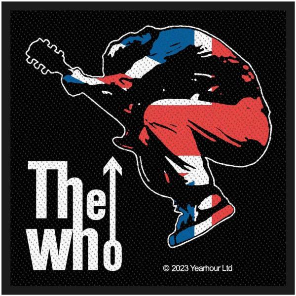 (ザ・フー) The Who オフィシャル商品 Pete Jump ワッペン 織地 パッチ RO10...