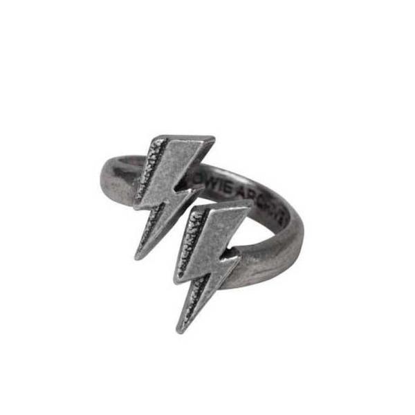 (デヴィッド・ボウイ) David Bowie オフィシャル商品 フラッシュ リング 指輪 アクセサ...