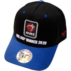 (トーキョータイム) Tokyo Time オフィシャル商品 ユニセックス BBL Cup Winner 2020 キャップ 帽子 ハット RO10730 (ブラ｜pertemba