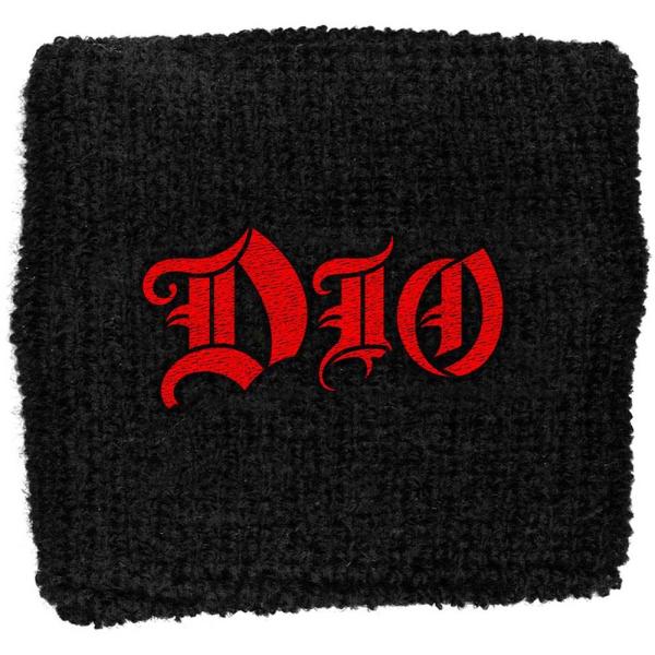(ディオ) Dio オフィシャル商品 Logo リストバンド スエットバンド RO11045 (ブラ...