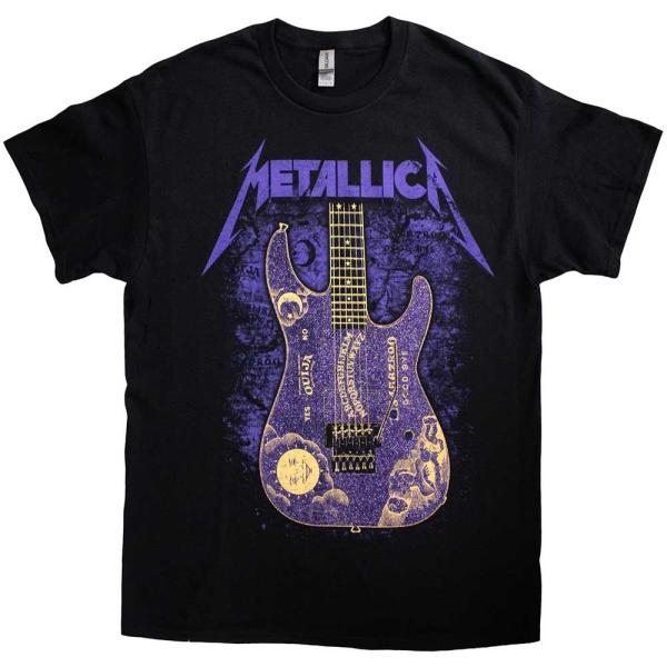 (メタリカ) Metallica オフィシャル商品 ユニセックス Ouija Tシャツ パープル 半...