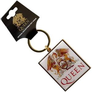 クイーン) Queen オフィシャル商品 ロゴ キーリング キーホルダー