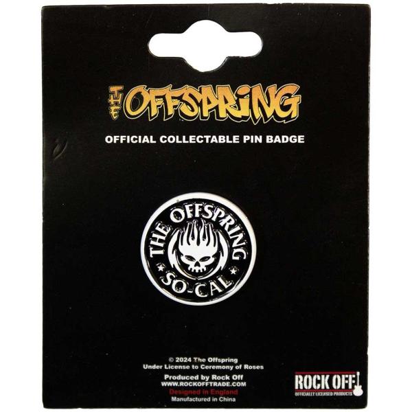 (オフスプリング) The Offspring オフィシャル商品 So Cal バッジ RO1121...