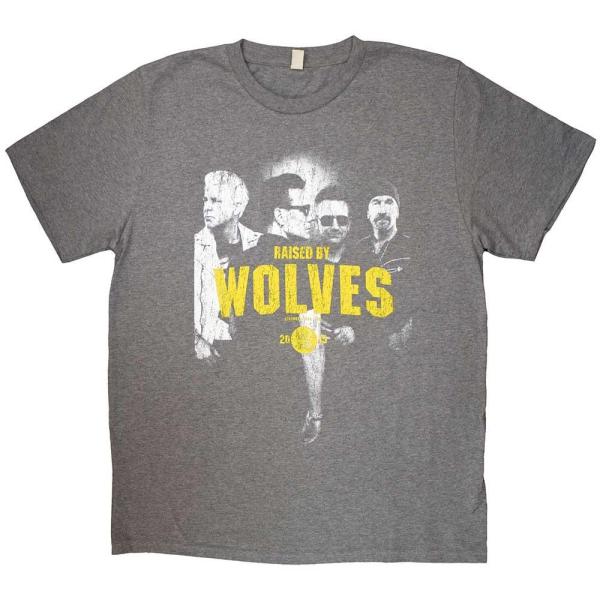 (ユートゥー) U2 オフィシャル商品 ユニセックス Raised By Wolves Tシャツ 半...