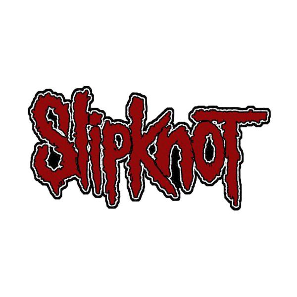 (スリップノット) Slipknot オフィシャル商品 ロゴ カットアウト ワッペン パッチ RO1...