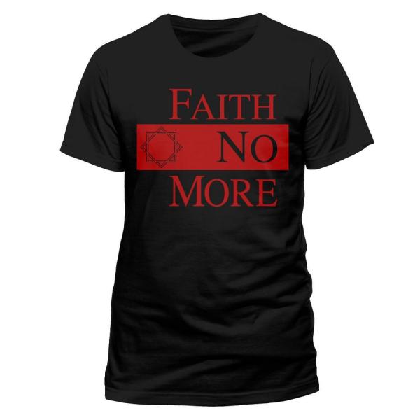 (フェイス・ノー・モア) Faith No More オフィシャル商品 ユニセックス ロゴ Tシャツ...