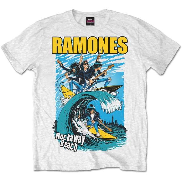 (ラモーンズ) Ramones オフィシャル商品 ユニセックス Rockaway Beach Tシャ...