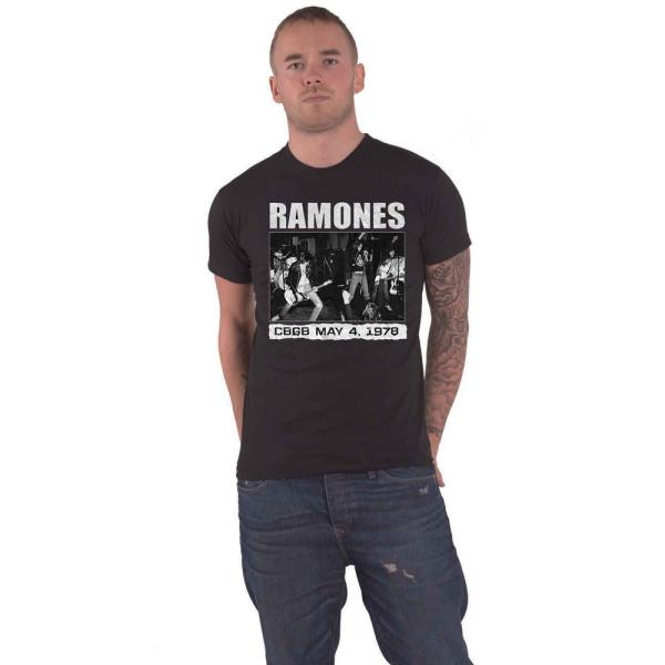 (ラモーンズ) Ramones オフィシャル商品 ユニセックス CBGB 1978 Tシャツ 半袖 ...