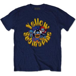 (ザ・ビートルズ) The Beatles オフィシャル商品 ユニセックス Yellow Submarine Baddies Tシャツ 半袖 トップス RO1282 (ネ｜pertemba