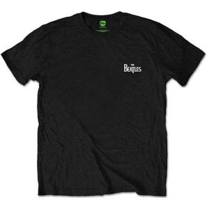 (ザ・ビートルズ) The Beatles オフィシャル商品 ユニセックス Drop T ロゴ Tシャツ 半袖 トップス RO1312 (ブラック)｜pertemba
