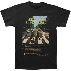 (ザ・ビートルズ) The beatles オフィシャル商品 ユニセックス 8トラック Abbey Road Tシャツ 半袖 トップス RO1340 (ブ｜pertemba