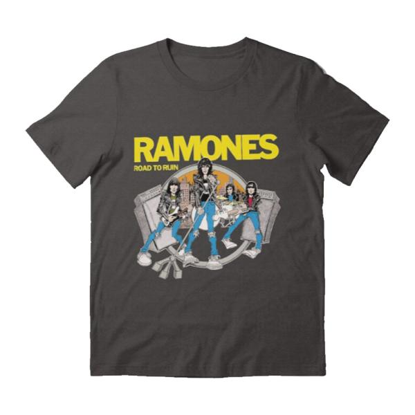 (ラモーンズ) Ramones オフィシャル商品 ユニセックス Road To Ruin Tシャツ ...