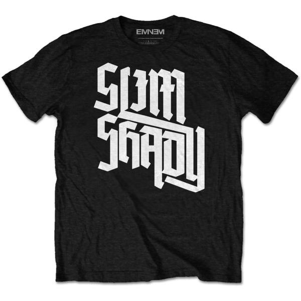 (エミネム) Eminem オフィシャル商品 ユニセックス Shady Slant Tシャツ 半袖 ...