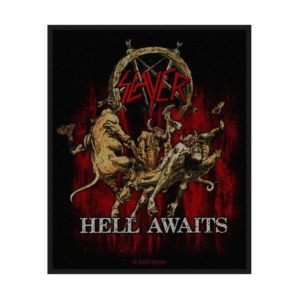 (スレイヤー) Slayer オフィシャル商品 Hell Awaits ワッペン スタンダード パッ...