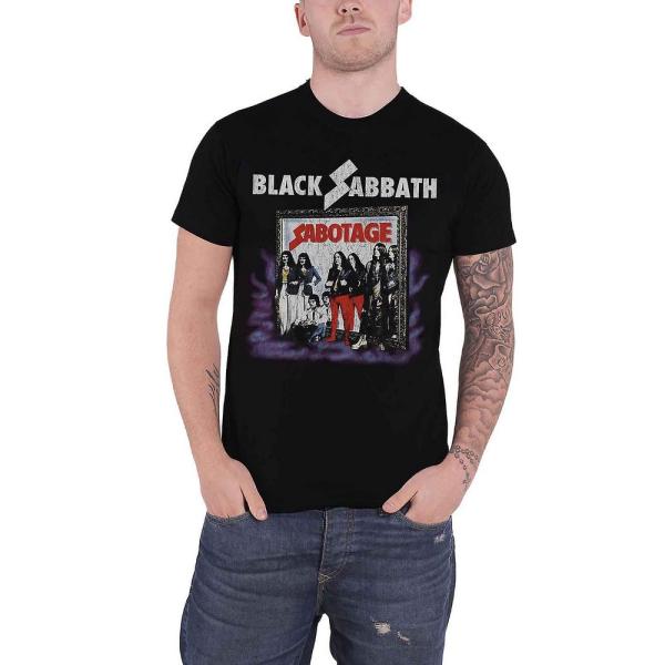 (ブラック・サバス) Black Sabbath オフィシャル商品 ユニセックス Sabotage ...