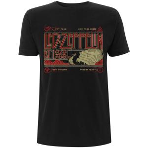 LED ZEPPELIN レッドツェッペリン Logo & Symbols Tシャツ : GEEKHEAD