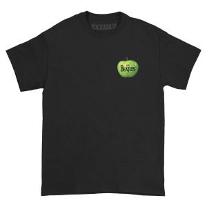 (ビートルズ) The Beatles オフィシャル商品 ユニセックス In Apple Tシャツ 半袖 トップス RO1845 (ブラック)｜pertemba