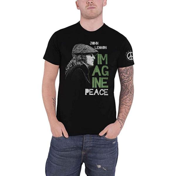 (ジョン・レノン) John Lennon オフィシャル商品 ユニセックス Imagine Tシャツ...