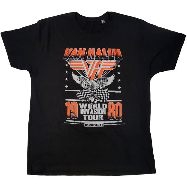 (ヴァン・ヘイレン) Van Halen オフィシャル商品 ユニセックス Invasion Tour...