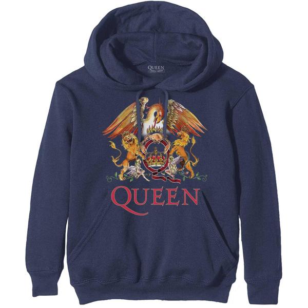 (クイーン) Queen オフィシャル商品 ユニセックス クラシック クレスト パーカー トレーナー...