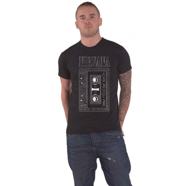 (ニルヴァーナ) Nirvana オフィシャル商品 ユニセックス As You Are Tape T...
