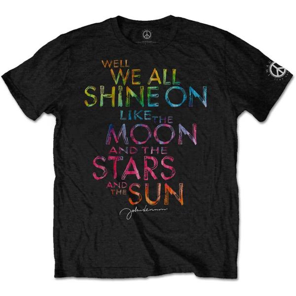 (ジョン・レノン) John Lennon オフィシャル商品 ユニセックス Shine on Tシャ...