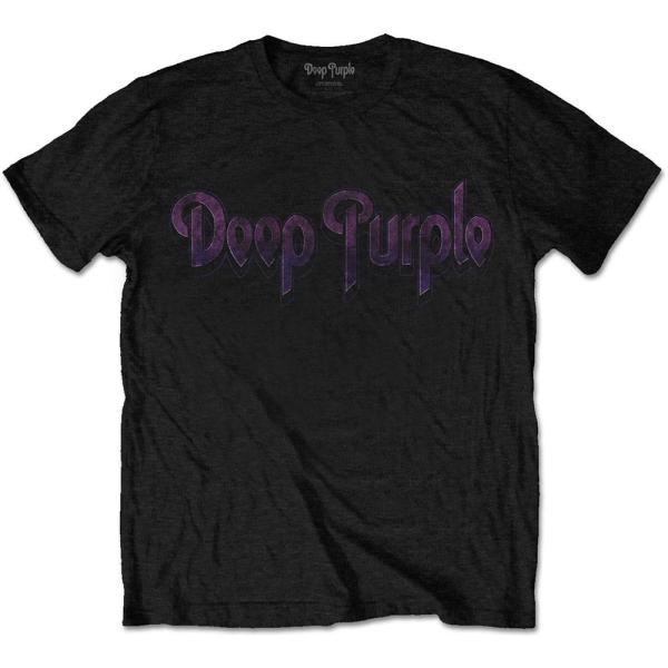 (ディープ・パープル) Deep Purple オフィシャル商品 ユニセックス ロゴ ビンテージ風 ...