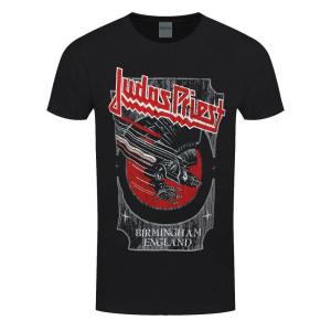 音楽 バンド Judas Priest 長袖 ロングスリーブ Tシャツ ネイビー 