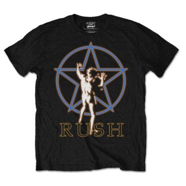 (ラッシュ) Rush オフィシャル商品 ユニセックス Starman Glow Tシャツ 半袖 ト...
