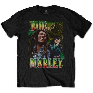 (ボブ・マーリー) Bob Marley オフィシャル商品 ユニセックス Roots Rock Reggae Tシャツ オマージュ 半袖 トップス RO280｜pertemba