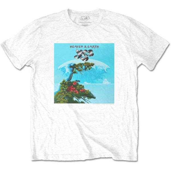 (イエス) Yes オフィシャル商品 ユニセックス Heaven &amp; Earth Tシャツ コットン...